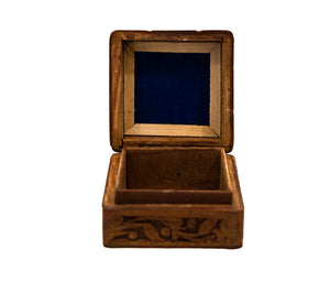 Carved Wooden Trinket Box
