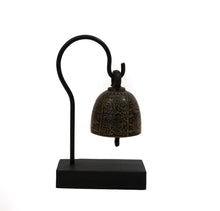 Load image into Gallery viewer, Metal Bell with Stand - Oblong Bell Shape
