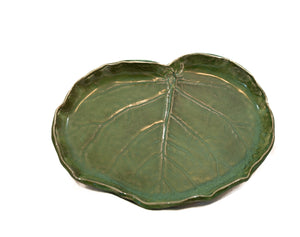 Plate - Real Leaf Pottery